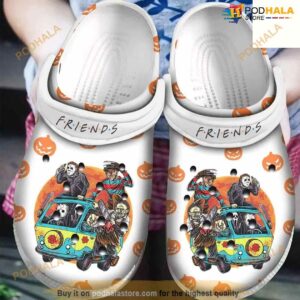 Friends Horror Movies Halloween Clog Classic Clogs Shoes