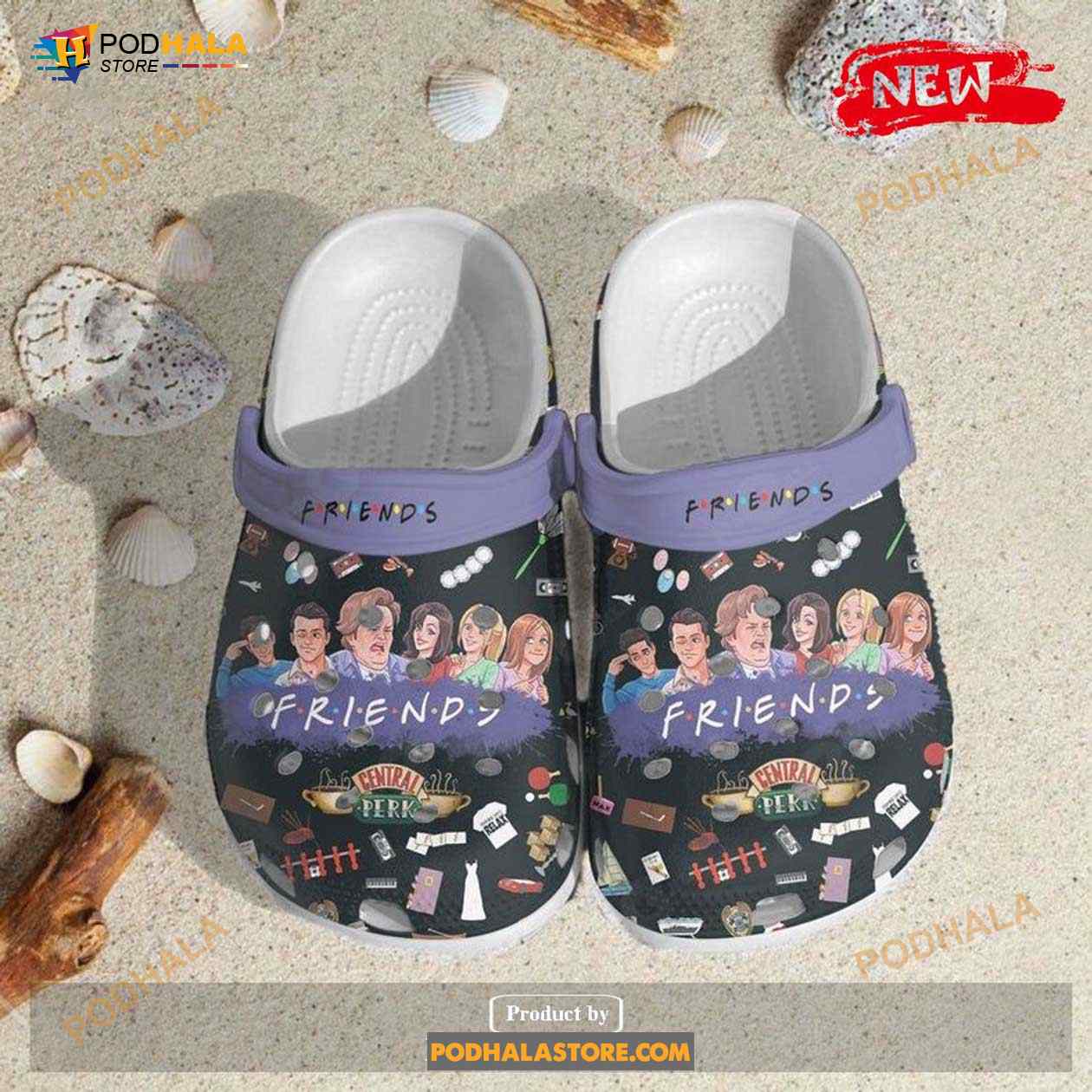 Friends Print For Man Women Crocs Clog Shoes Friends Print For Man Women Crocs Clog Shoes