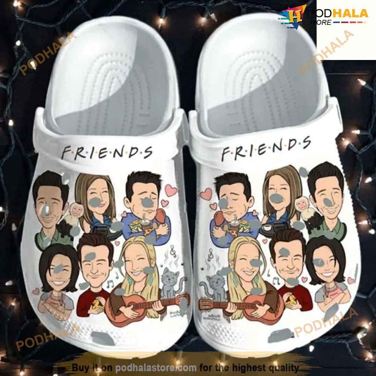 Friends Tv Series Character Crocs Crocband Clogs Comfy Footwear Shoes Friends Tv Series Character Crocs Crocband Clogs Comfy Footwear Shoes
