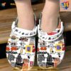 Friends Tv Series Classic Crocs Clog Shoes