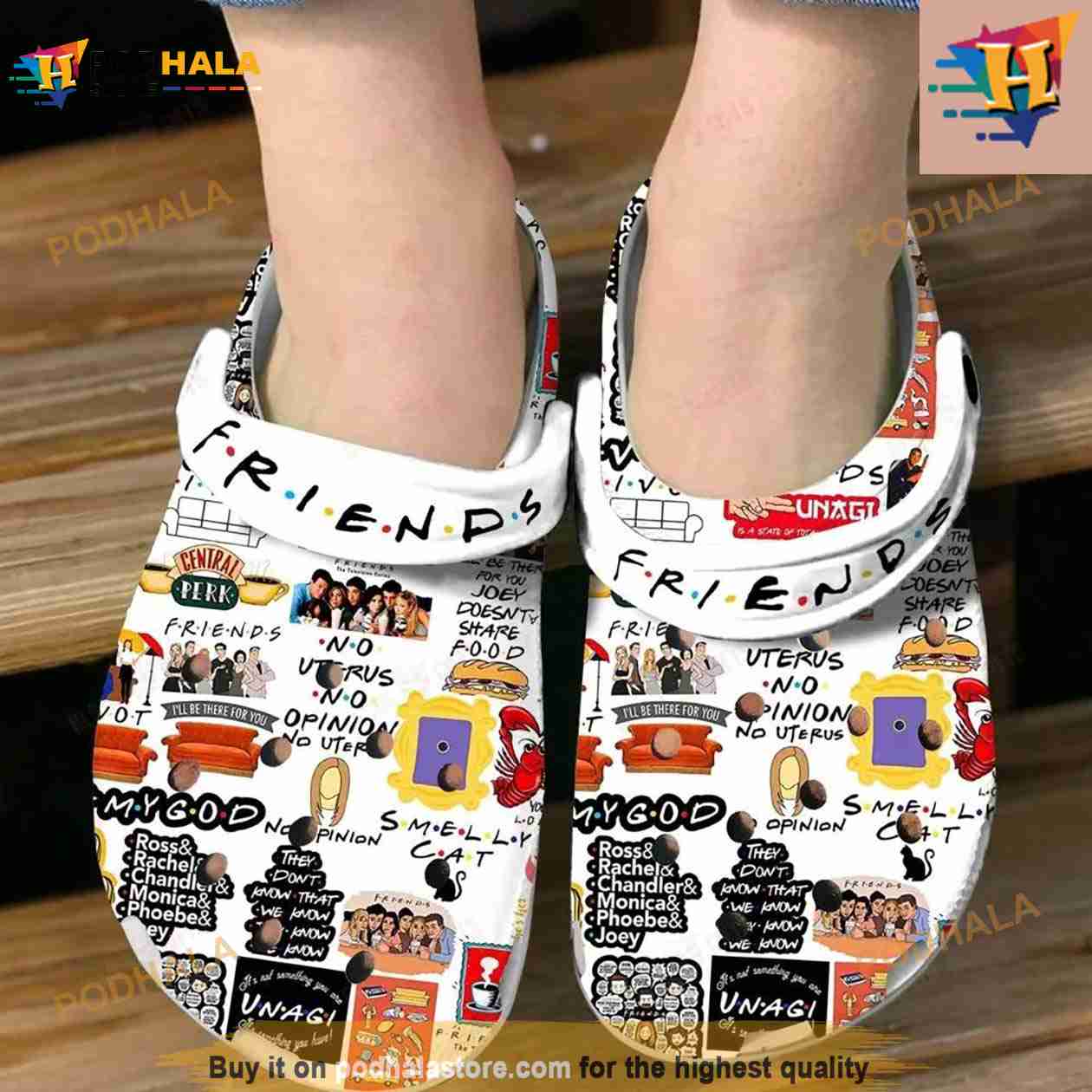Friends Tv Series Classic Crocs Clog Shoes Friends Tv Series Classic Crocs Clog Shoes