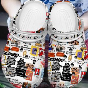 Friends Tv Show & Series Custom Name Crocband Crocs Clog Shoes