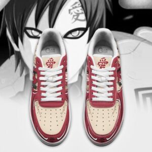 Gaara Naruto Anime Air Force Shoes
