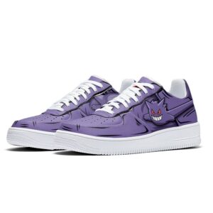 Gengar Pokemon Anime Air Force Shoes