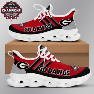 Georgia Bulldogs Go Dawgs Clunky Max Soul Shoes