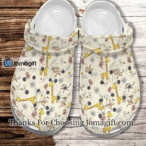 Giraffe Monkey Chibi Pattern Crocs Shoes Gift