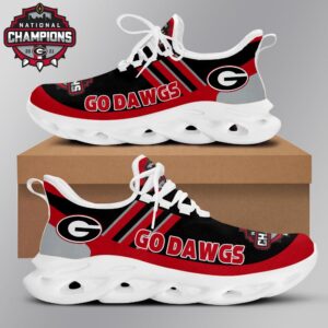 Go Dawgs Champion Georgia Bulldogs Clunky Max Soul Shoes