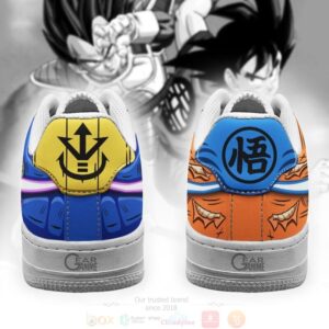 Goku And Vegeta Ki Blast Air Anime Dragon Ball Air Force Shoes