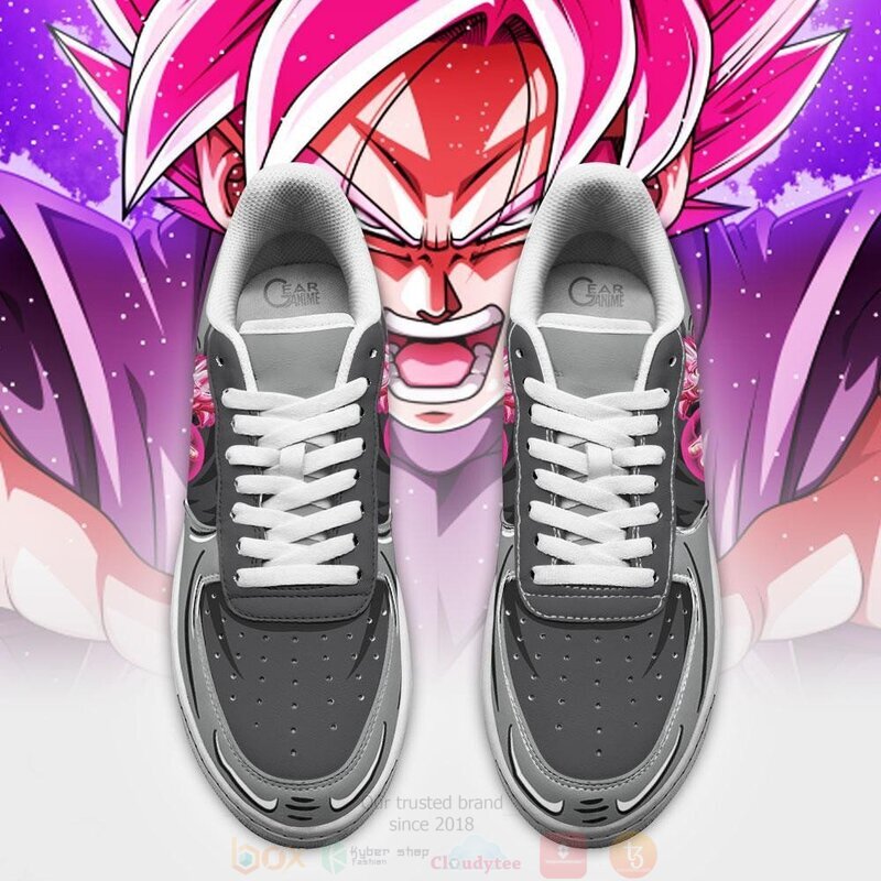 Goku Black Rose Air Anime Dragon Ball Air Force Shoes Goku Black Rose Air Anime Dragon Ball Air Force Shoes