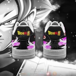 Goku Black Rose Air Dragon Ball Anime Air Force Shoes