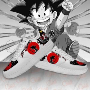 Goku Japan Style Dragon Ball Anime Air Force Shoes