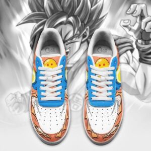 Goku Kamehameha Dragon Ball Anime Air Force Shoes
