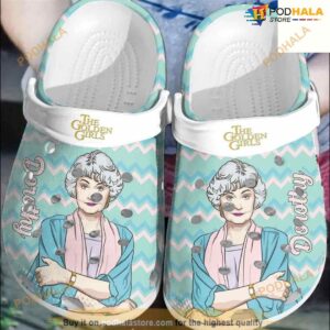 Golden Girls Dorothy Movie Clog Adult Size Crocs Clog Shoes