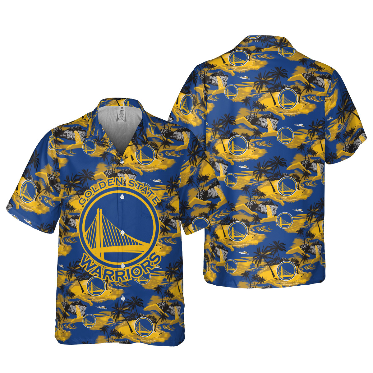 Golden State Warriors Hawaiian Shirt SH1 Golden State Warriors Hawaiian Shirt SH1