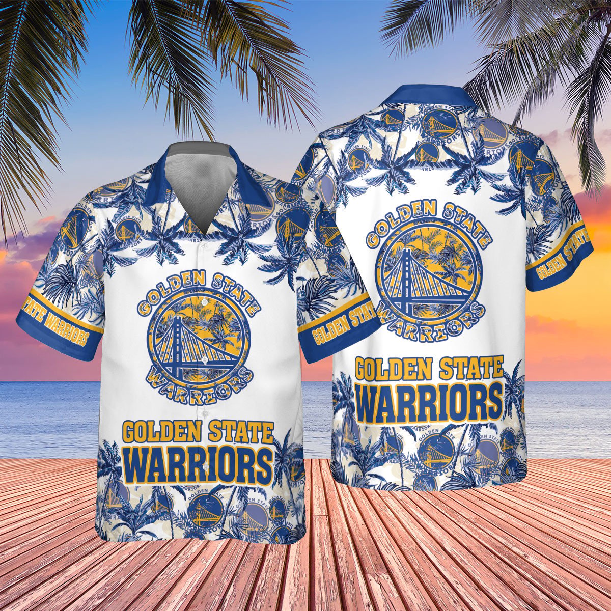 Golden State Warriors Hawaiian Shirt V22 Golden State Warriors Hawaiian Shirt V22