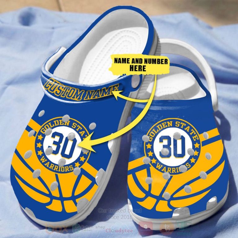 Golden-State-Warriors-Uniform-Personalized-Crocband-Crocs-Clog-Shoes-2
