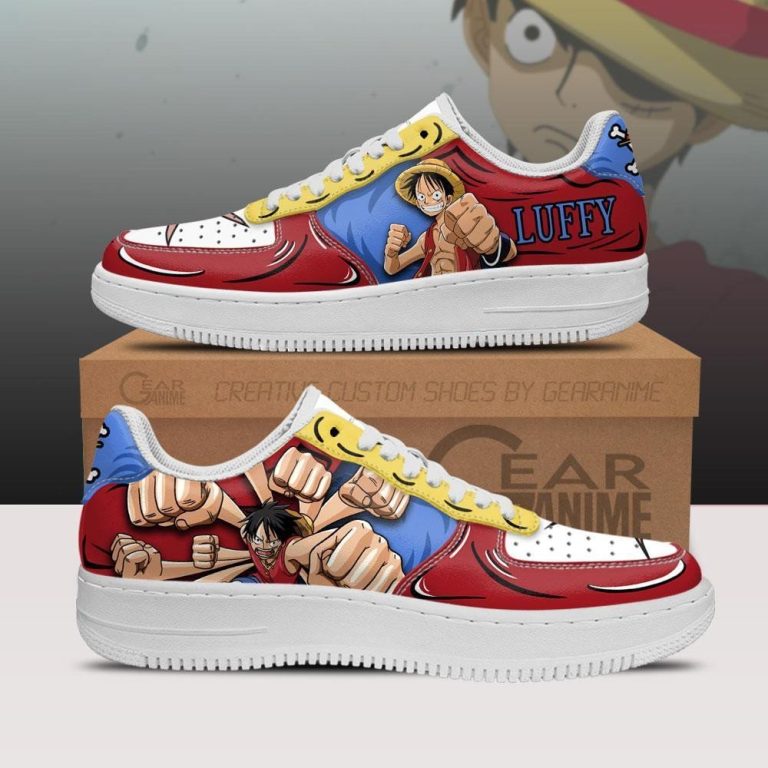 Gomu-Gomu-Luffy-Anime-One-Piece-Air-Force-Shoes-1