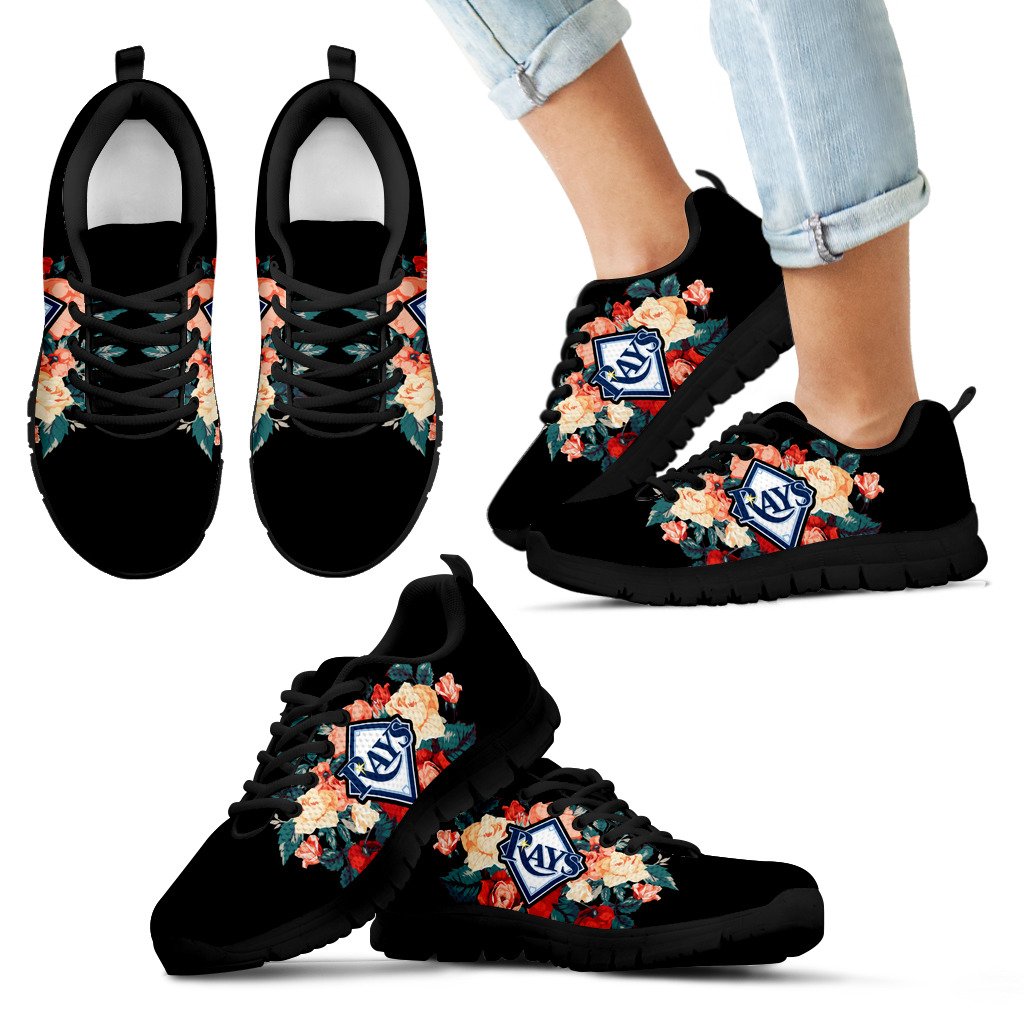 Gorgeous Flowers Background Insert Pretty Logo Tampa Bay Rays Sneakers Gorgeous Flowers Background Insert Pretty Logo Tampa Bay Rays Sneakers