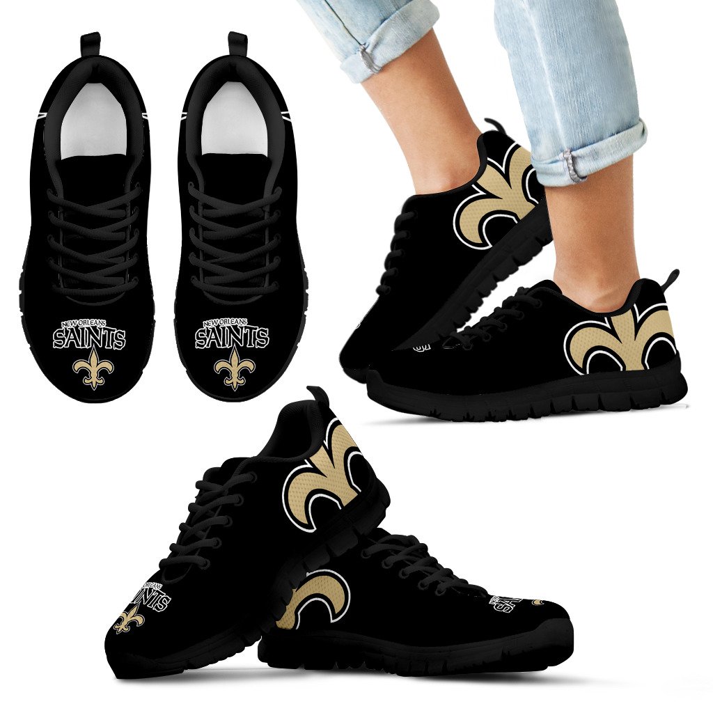 Gorgeous Logo New Orleans Saints Sneakers Gorgeous Logo New Orleans Saints Sneakers