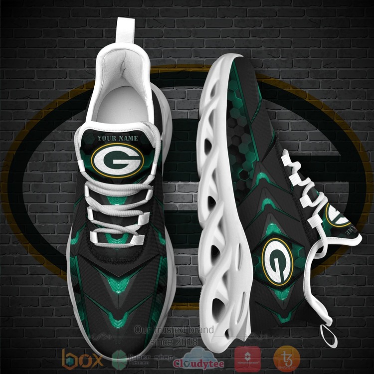 Green Bay Packers National Football League Personalized Clunky Max Soul Shoes Green Bay Packers National Football League Personalized Clunky Max Soul Shoes