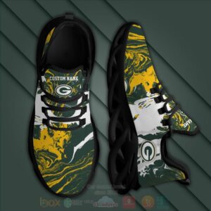 Green Bay Packers Nfl American Custom Name Clunky Max Soul Shoes