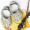 Green Mushroom Pattern Crocband Crocs Clog Shoes