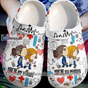 Grey’S Anatomy Heartbeat Crocs Gift
