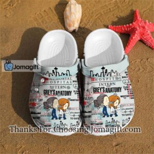 Grey’S Anatomy Nurse Pattern Crocs Gift