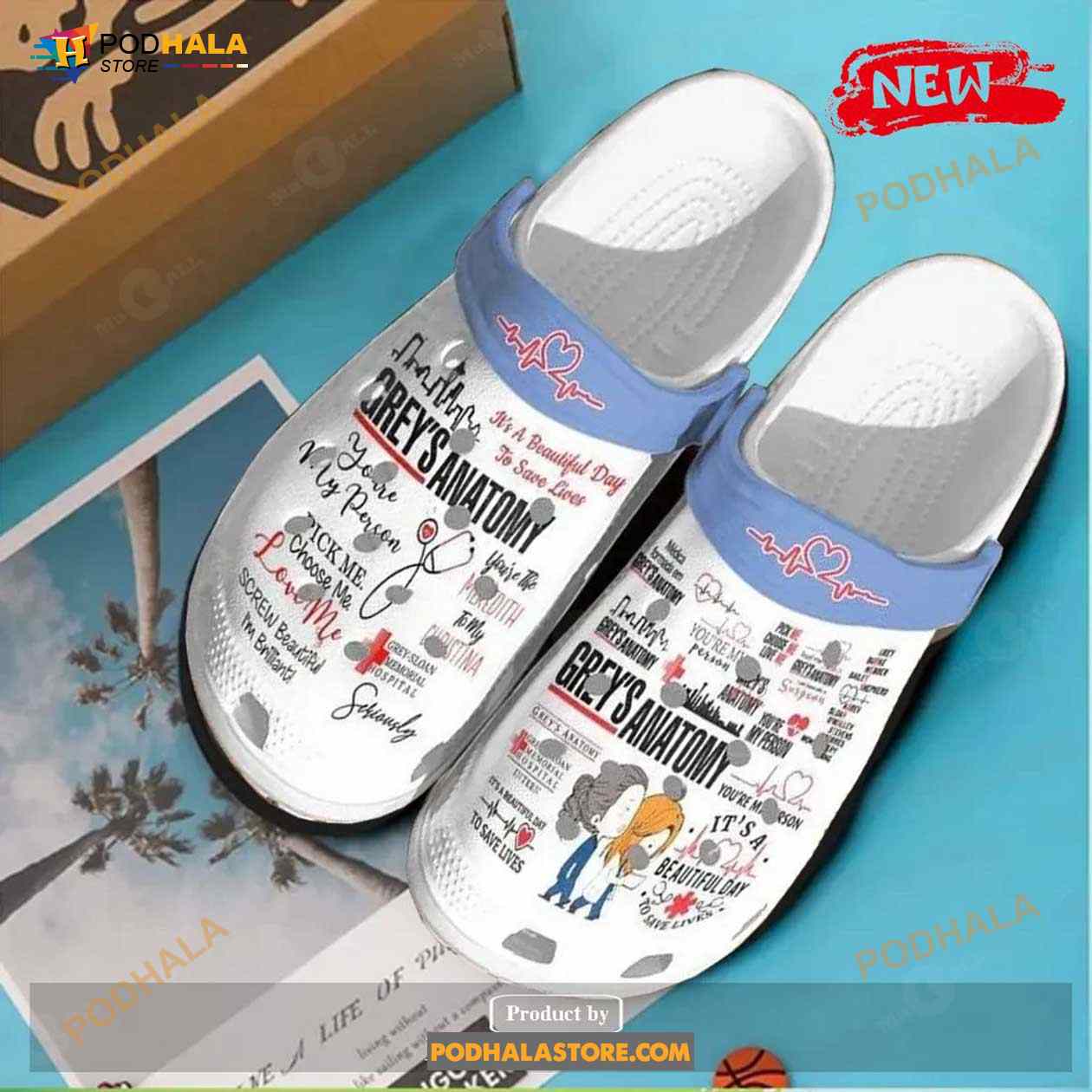 Grey’s Anatomy Hot Collections For Man Women Crocs Clog Shoes Grey’s Anatomy Hot Collections For Man Women Crocs Clog Shoes