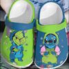 Grinch And Stitch Crocband Crocs Clog Shoes