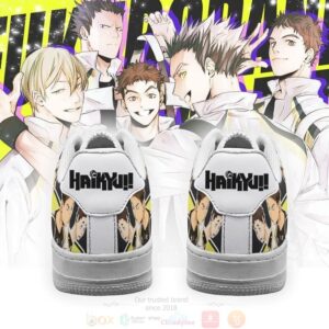Haikyuu Fukurodani Academy Team Haikyuu Anime Air Force Shoes