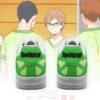 Haikyuu Kakugawa High Uniform Haikyuu Anime Air Force Shoes