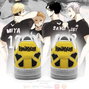 Haikyuu Msby Black Jackals Uniform Haikyuu Anime Air Force Shoes