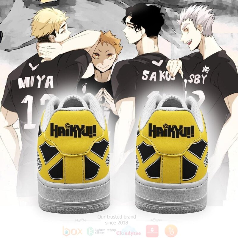 Haikyuu Msby Black Jackals Uniform Haikyuu Anime Air Force Shoes Haikyuu Msby Black Jackals Uniform Haikyuu Anime Air Force Shoes