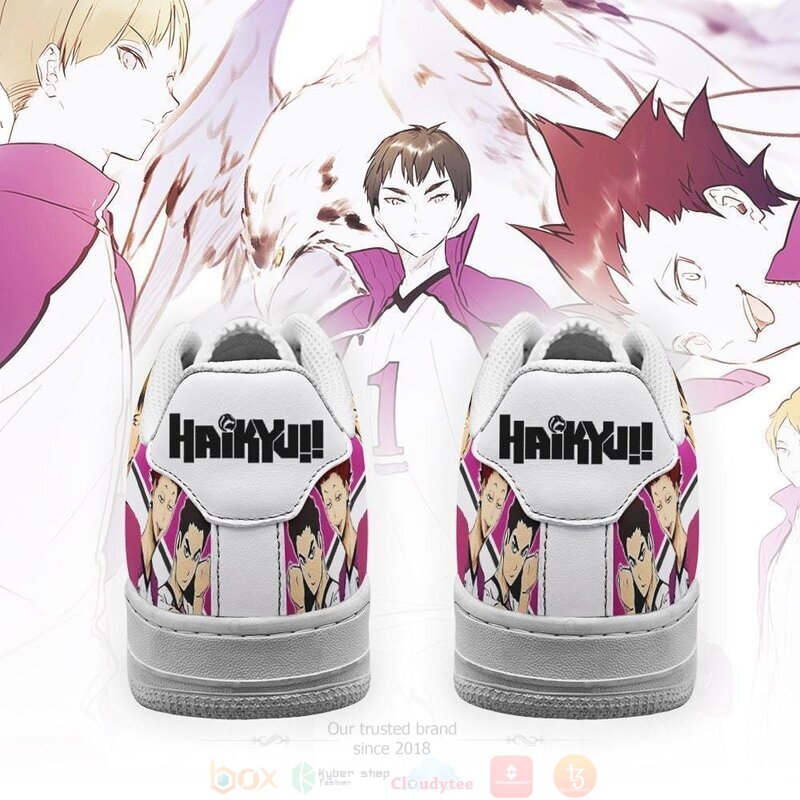 Haikyuu Shiratorizawa Academy Team Haikyuu Anime Air Force Shoes Haikyuu Shiratorizawa Academy Team Haikyuu Anime Air Force Shoes
