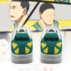 Haikyuu Ubugawa High Uniform Haikyuu Anime Air Force Shoes