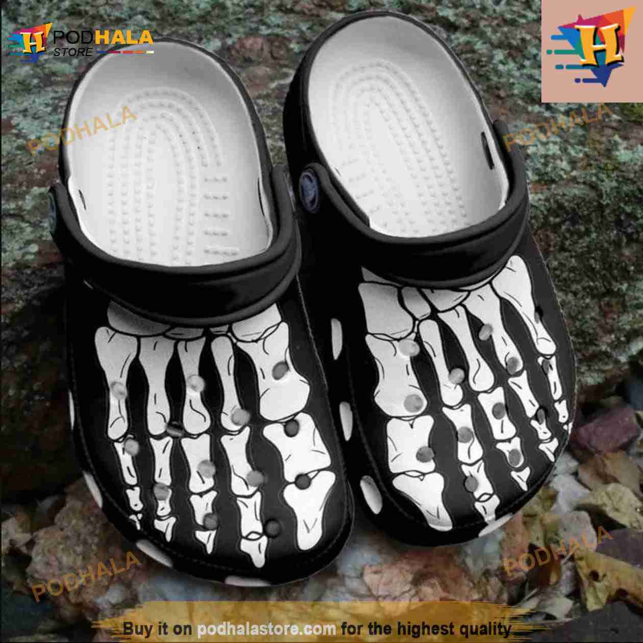 Halloween Costumes Skeleton Feet Clog Crocs Clog Shoes Halloween Costumes Skeleton Feet Clog Crocs Clog Shoes