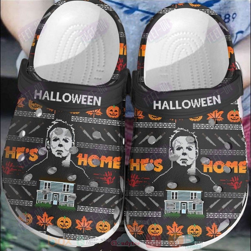 Halloween Pumpkin Michael Myers Crocband Crocs Clog Shoes Halloween Pumpkin Michael Myers Crocband Crocs Clog Shoes