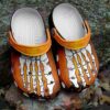 Halloween Yellow-Black Crocband Crocs Clog Shoes