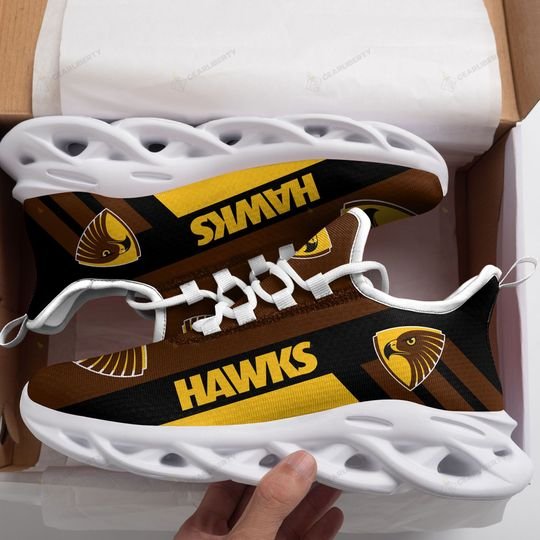 Hawthorn Hawks Max Soul Clunky High Top Shoes Hawthorn Hawks Max Soul Clunky High Top Shoes
