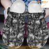 Hear No Evil Skull Shoes Clogsbland Crocs Clog Shoes