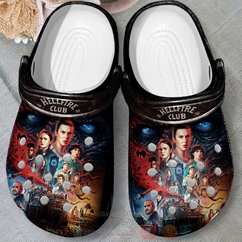 Hellfire Club Crocband Crocs Clog Shoes Hellfire Club Crocband Crocs Clog Shoes