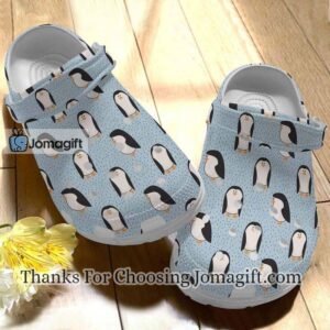 [High-quality] Cute Penguin Pattern Crocs Shoes Gift