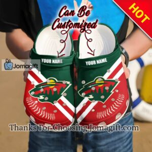 [High-quality] Personalized Minnesota Wild Crocs Shoes Gift