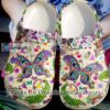 Hippie Butterfly Crocs Gift