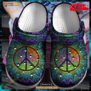 Hippie Crocs Crocband Rubber Crocs Crocband Clogs Comfy Footwear