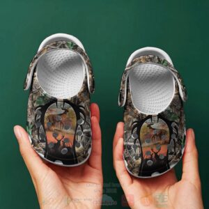 Hippie Flower Crocband Crocs Clog Shoes
