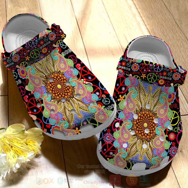 Hippie Soul Crocband Crocs Clog Shoes Hippie Soul Crocband Crocs Clog Shoes