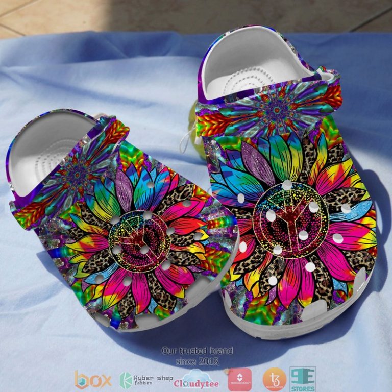 Hippie-Sunflower-Soul-Crocband-Shoes-1