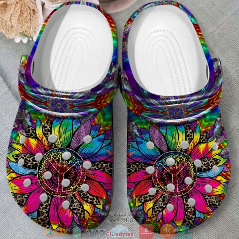 Hippie-Sunflower-Soul-Crocband-Shoes-2